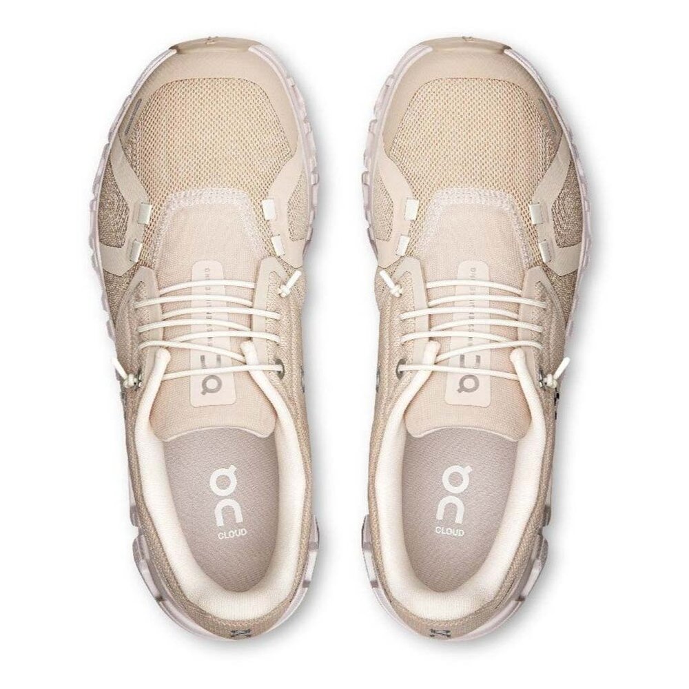 ON Cloud 6 Pearl White Wandelschoenen Dames