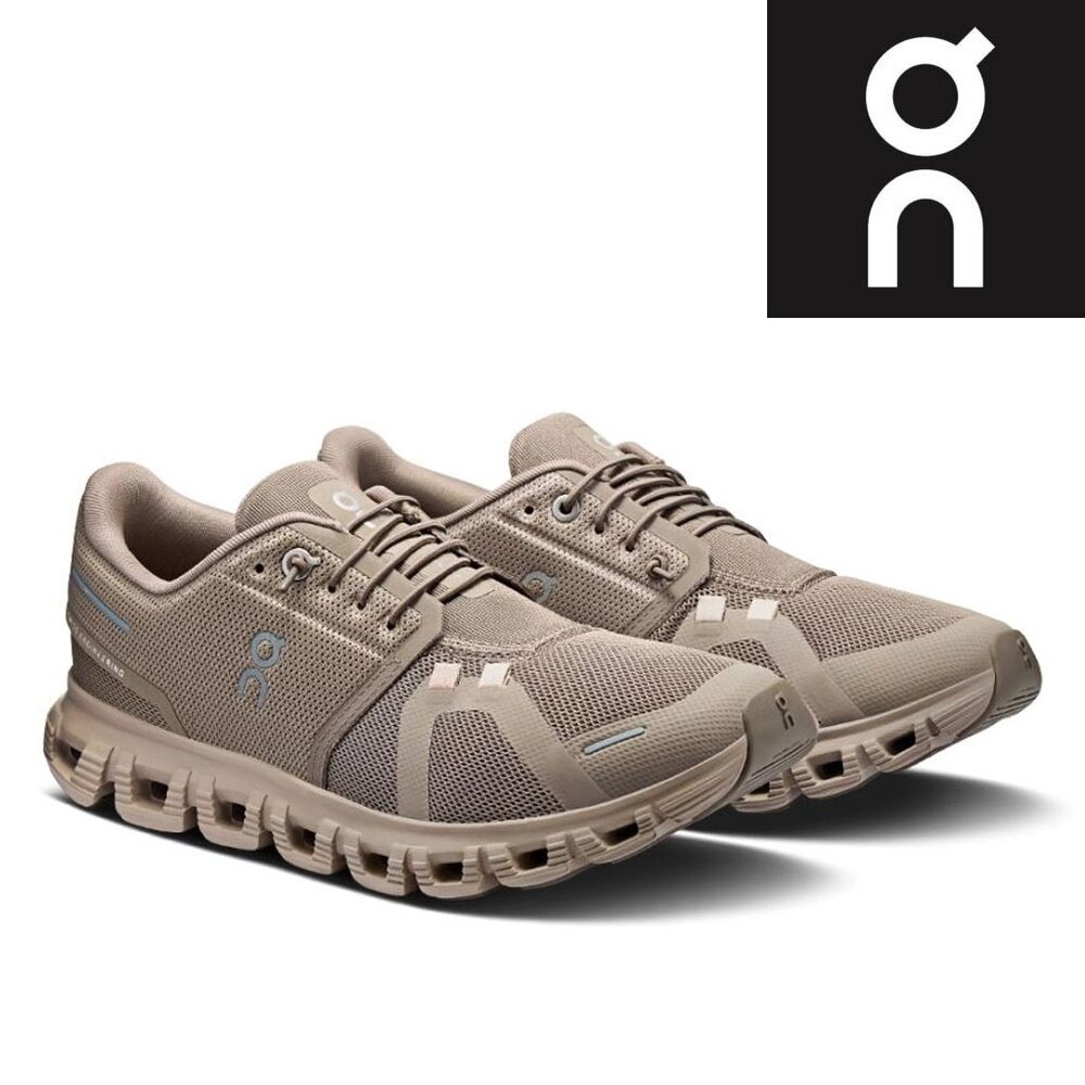 ON Cloud 6 Cinder Fog Wandelschoenen Dames