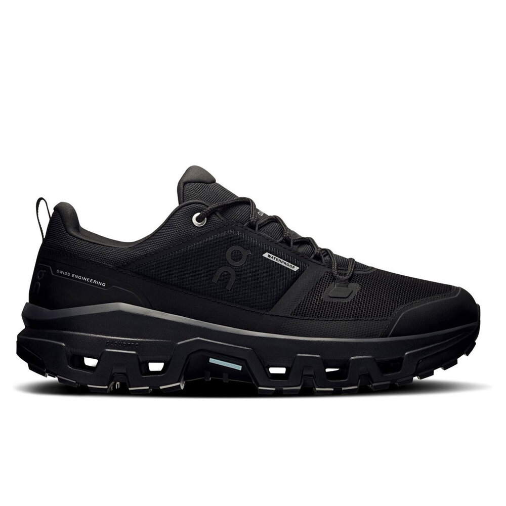 On Running Cloudrock Low WP Zwart Wandelschoenen Heren