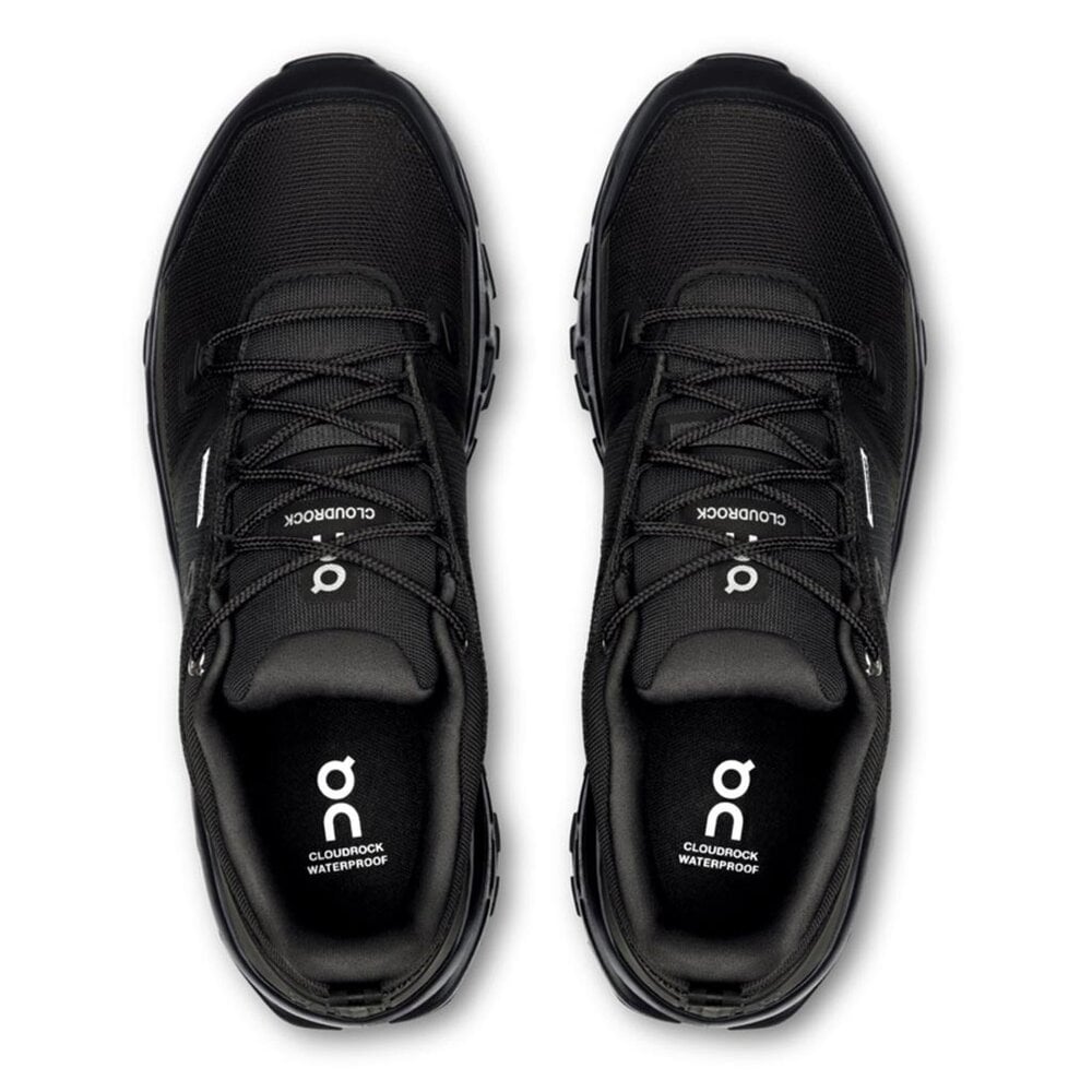 ON Cloudrock Low WP Zwart Wandelschoenen Heren ON Cloudrock Low WP Zwart Wandelschoenen Heren