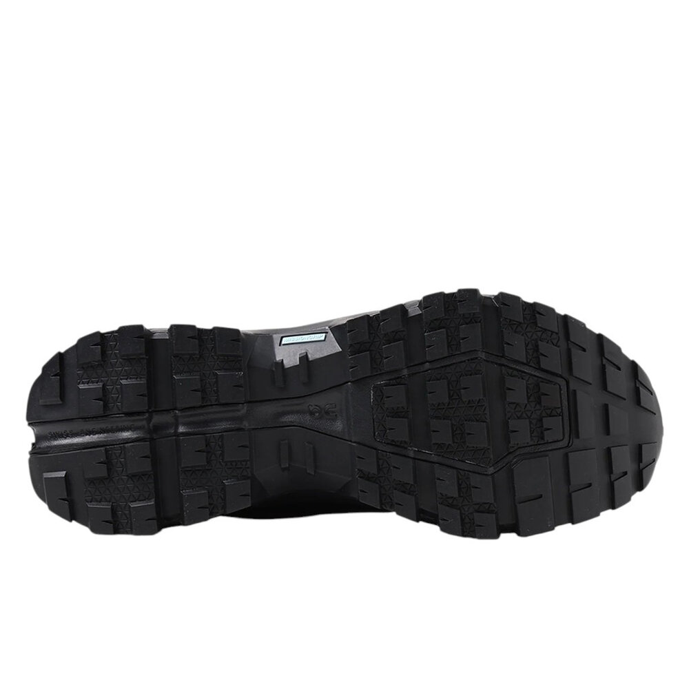 ON Cloudrock Low WP Earth Black Wandelschoenen Heren