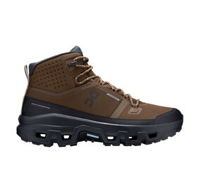 ON Cloudrock Mid WP Earth Black Wandelschoenen Heren ON Cloudrock Mid WP Earth Black Wandelschoenen Heren