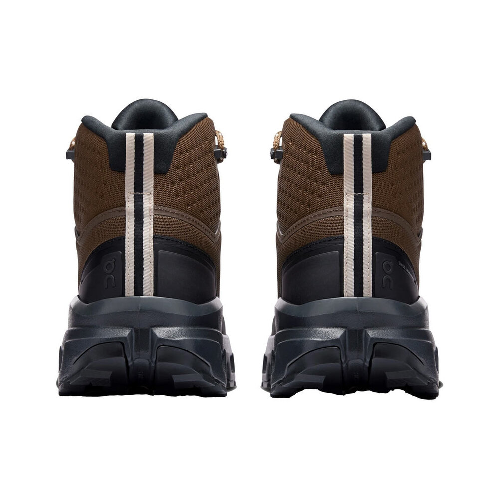 ON Cloudrock Mid WP Earth Black Wandelschoenen Heren ON Cloudrock Mid WP Earth Black Wandelschoenen Heren