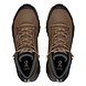 ON Cloudrock Mid WP Earth Black Wandelschoenen Heren ON Cloudrock Mid WP Earth Black Wandelschoenen Heren