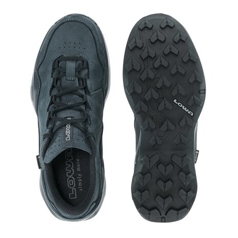 Lowa Maddox Pro LT GTX Lo Slateblue Grey Wandelschoenen Dames Lowa Maddox Pro LT GTX Lo Slateblue Grey Wandelschoenen Dames