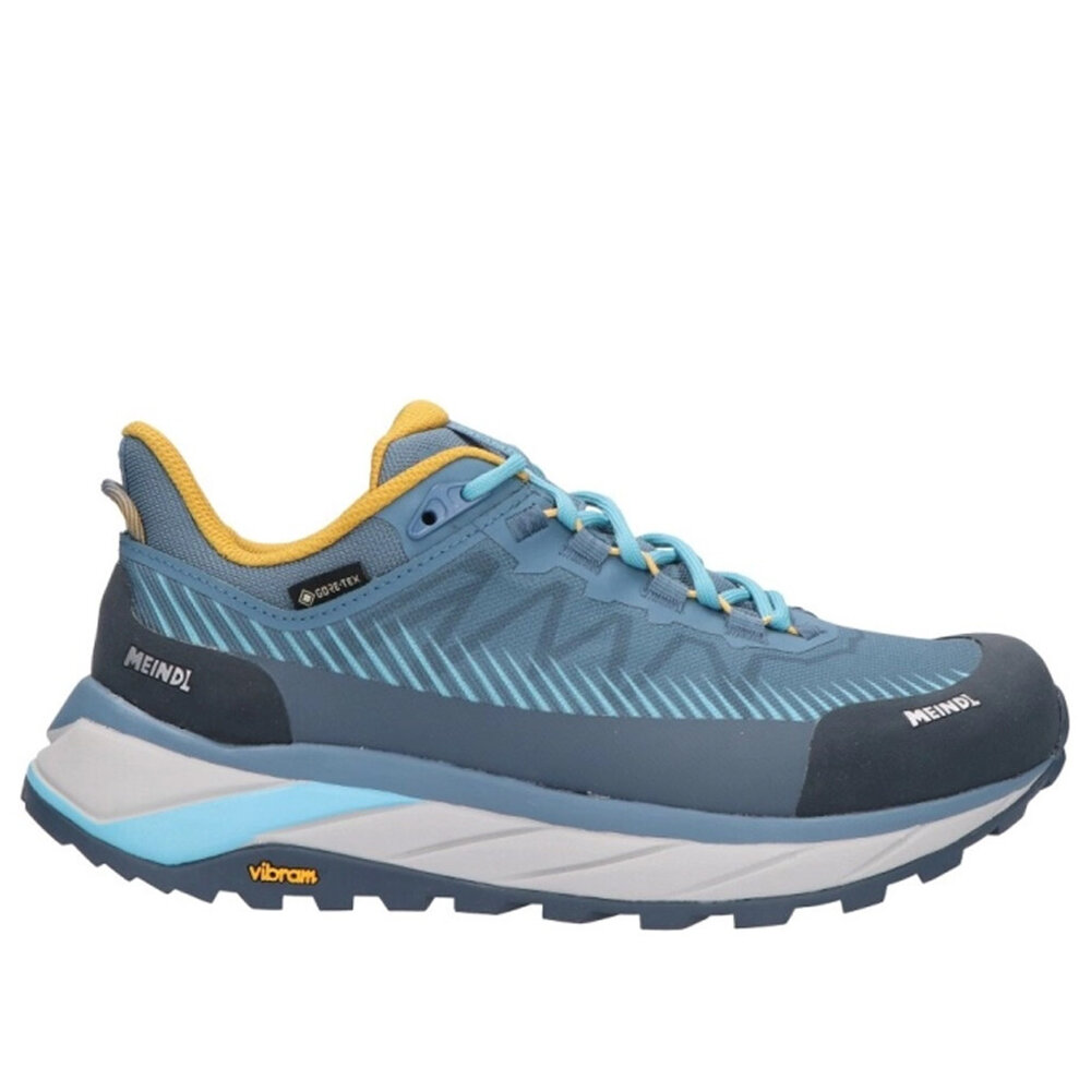 Meindl Eldora GTX Jeans Ocker Wandelschoenen Dames