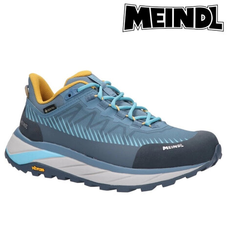 Meindl Eldora GTX Jeans Ocker Wandelschoenen Dames