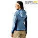 Regatta Andreson Hybrid Washed Denim Aviator Blue Zomerjas Dames