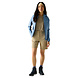 Regatta Andreson Hybrid Washed Denim Aviator Blue Zomerjas Dames