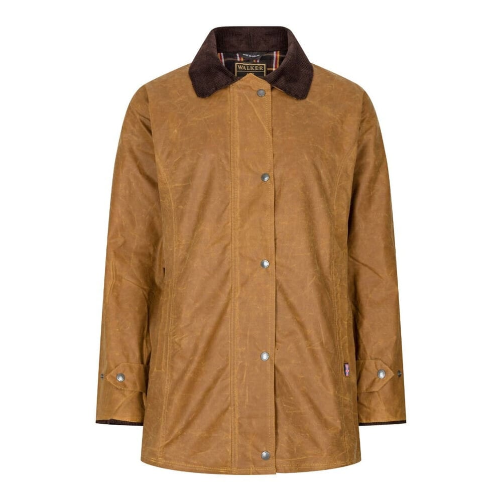 Walker and Hawkes Victoria Beige Waxjas Dames Walker and Hawkes Victoria Beige Waxjas Dames