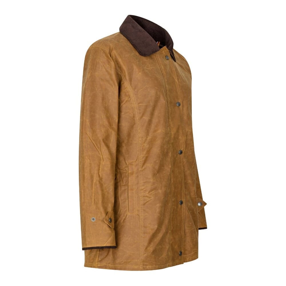 Walker and Hawkes Victoria Beige Waxjas Dames Walker and Hawkes Victoria Beige Waxjas Dames