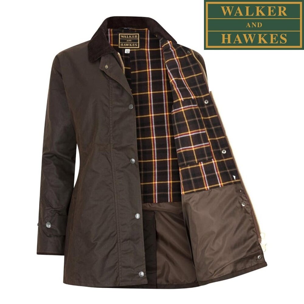Walker and Hawkes Victoria Brown Waxjas Dames