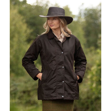 Walker and Hawkes Victoria Brown Waxjas Dames