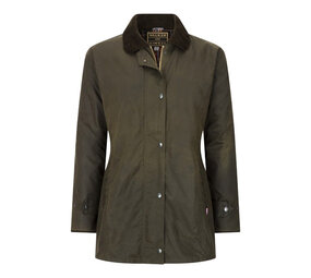 Walker and Hawkes Victoria Olive Waxjas Dames