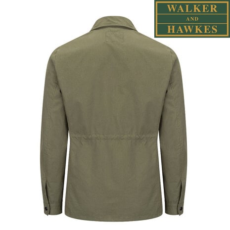 Walker and Hawkes Lightweight Highbridge Olive Safari Jas Heren Walker and Hawkes Lightweight Highbridge Olive Safari Jas Heren