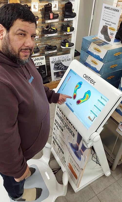 Aetrex 3D-Voetscan - BD Store Middelburg