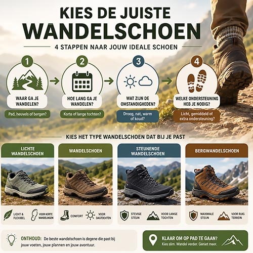 Keuzehulp Wandelschoenen BD Store
