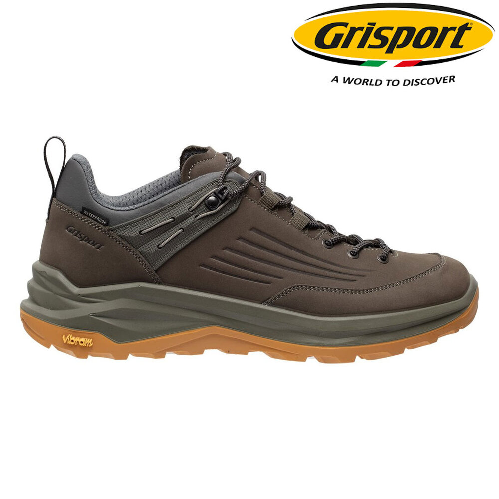 Grisport Outlander Low Green Yellow Wandelschoenen Grisport Outlander Low Green Yellow Wandelschoenen