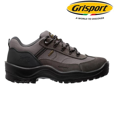 Grisport Torino Low Grijs Wandelschoenen