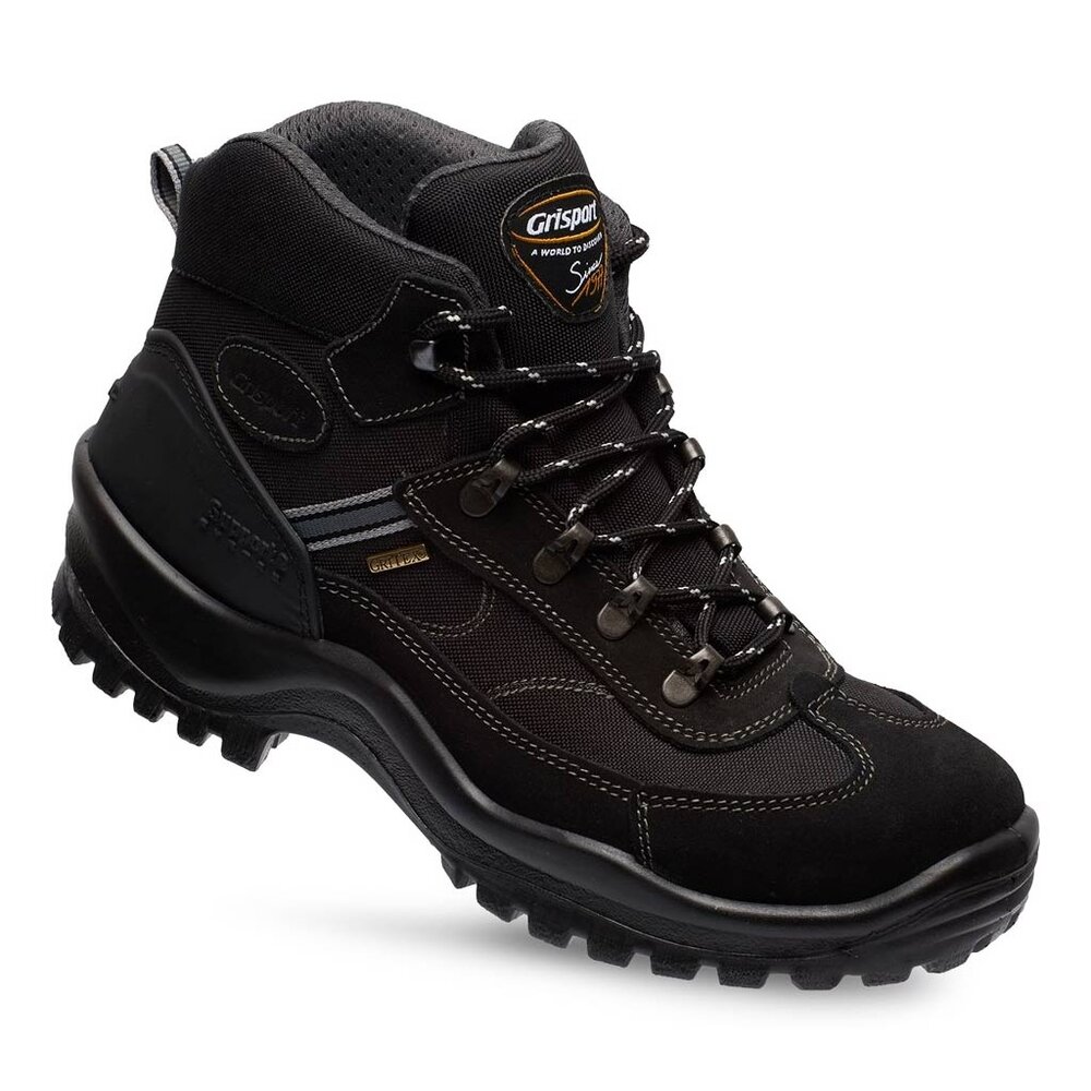 Grisport Torino Mid Zwart Wandelschoenen Grisport Torino Mid Zwart Wandelschoenen