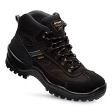 Grisport Torino Mid Zwart Wandelschoenen