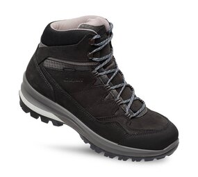 Grisport Bari Mid Zwart Wandelschoenen Dames