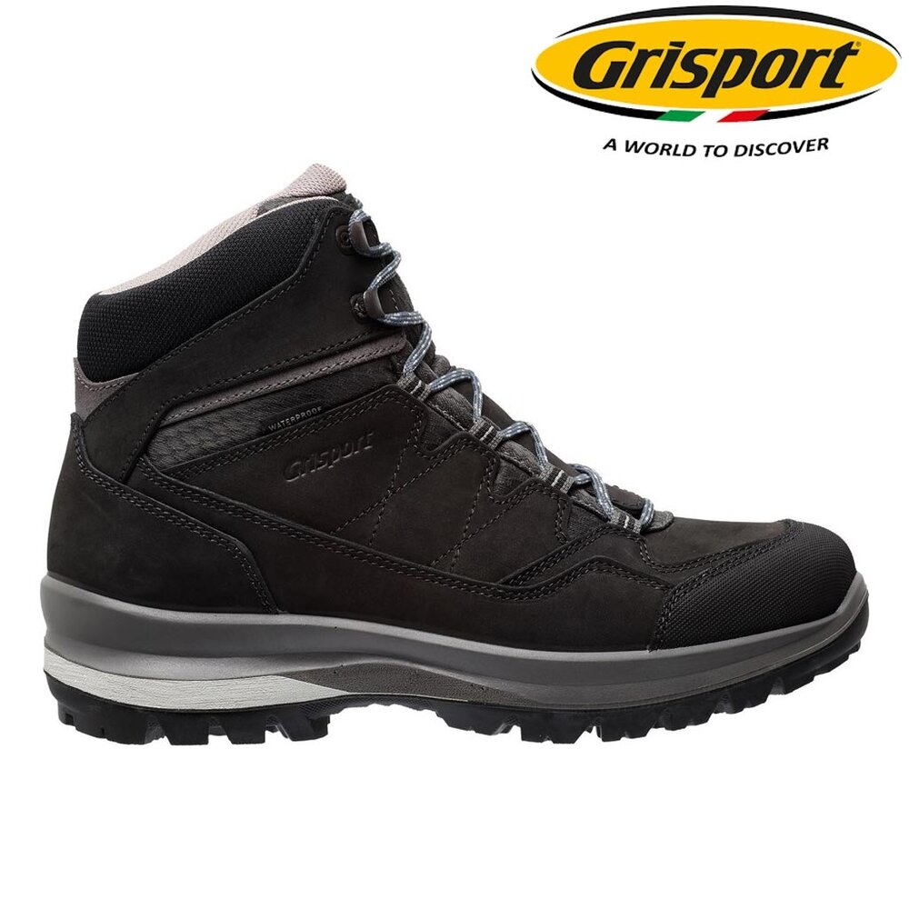 Grisport Bari Mid Zwart Wandelschoenen Dames Grisport Bari Mid Zwart Wandelschoenen Dames