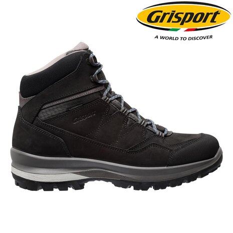 Grisport Bari Mid Zwart Wandelschoenen Dames Grisport Bari Mid Zwart Wandelschoenen Dames