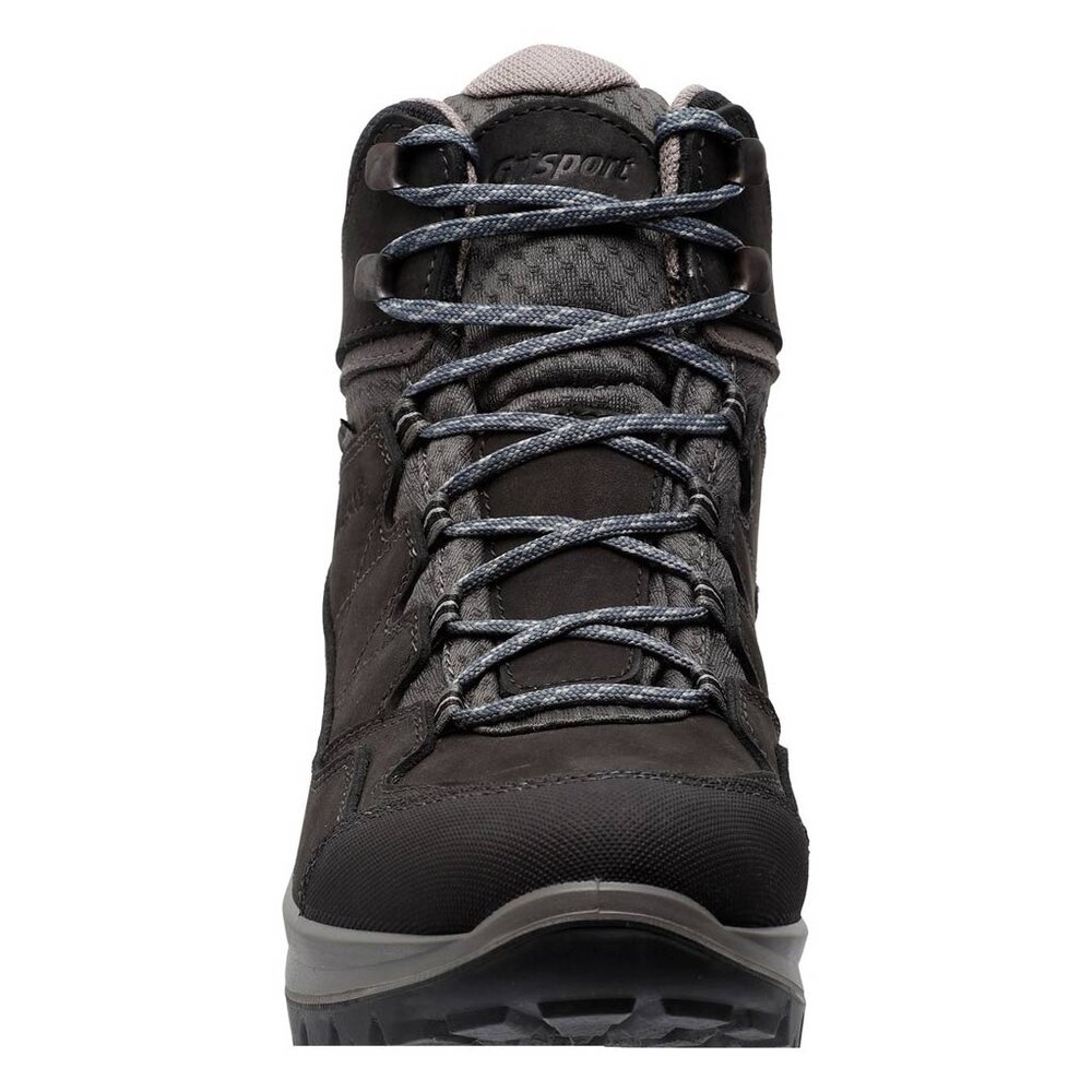 Grisport Bari Mid Zwart Wandelschoenen Dames Grisport Bari Mid Zwart Wandelschoenen Dames