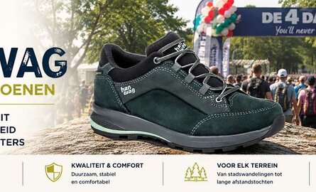 Welke wandelschoenen voor de Vierdaagse of wandeltocht?