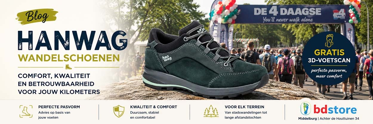 Welke wandelschoenen voor de Vierdaagse of wandeltocht?