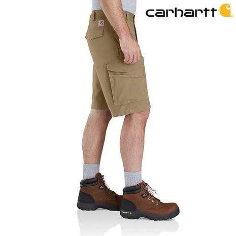 Carhartt Relaxed Fit Rigby 11" Dark Khaki Cargoshorts Heren Carhartt Relaxed Fit Rigby 11" Dark Khaki Cargoshorts Heren