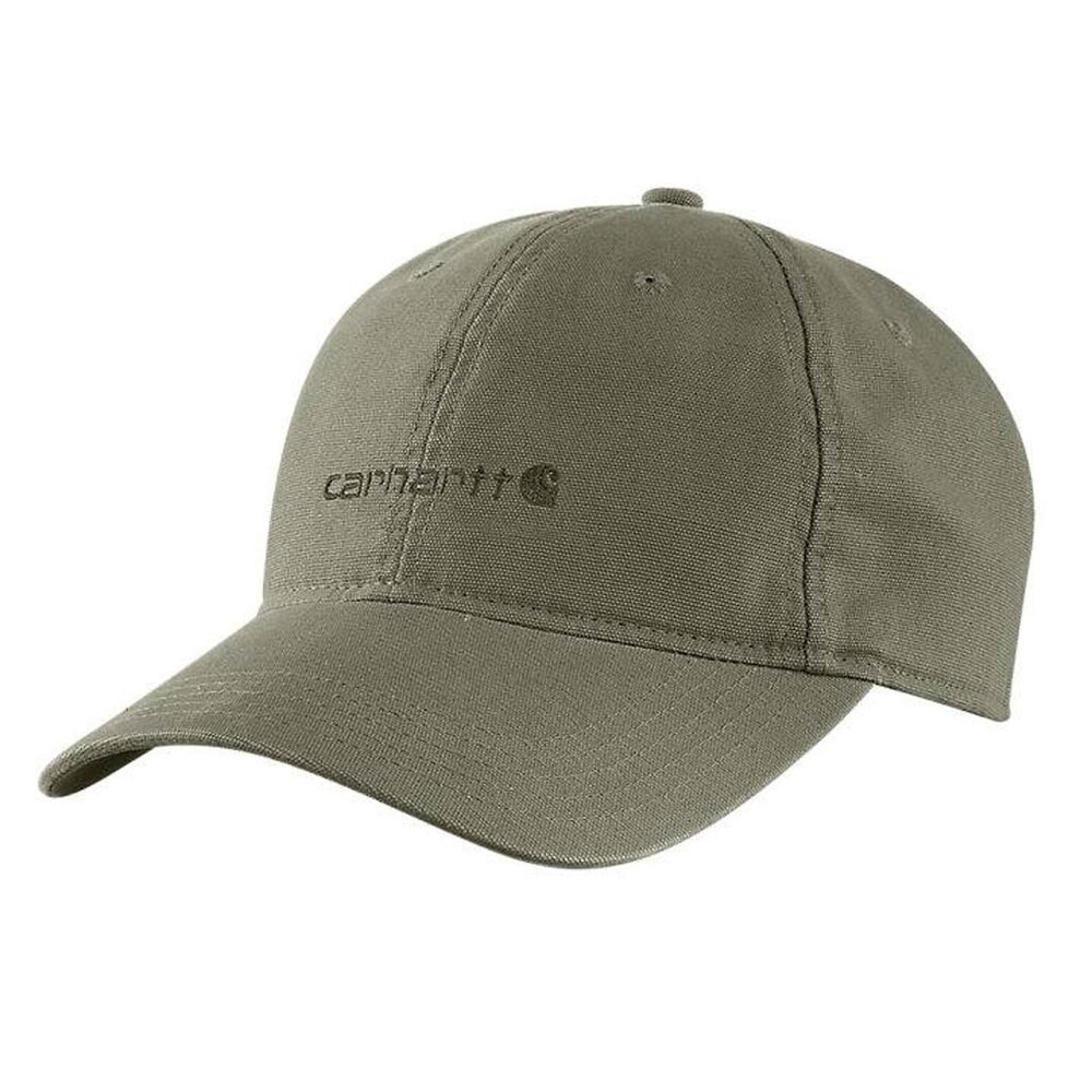 Carhartt Canvas Embroidered Graphic Cap Dusty Olive Carhartt Canvas Embroidered Graphic Cap Dusty Olive