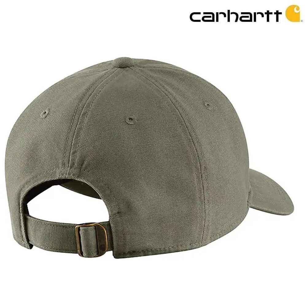 Carhartt Canvas Embroidered Graphic Cap Dusty Olive Carhartt Canvas Embroidered Graphic Cap Dusty Olive