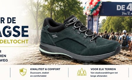 Welke wandelschoenen voor de Vierdaagse of wandeltocht?