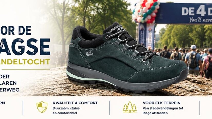 Welke wandelschoenen voor de Vierdaagse of wandeltocht?
