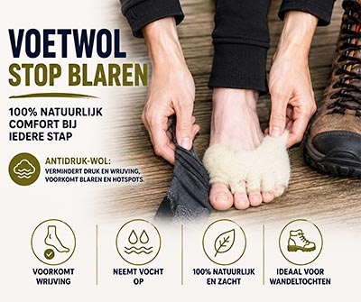 VOETWOL STOP BLAREN