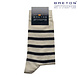 Breton Stripe Natural Navy Gestreepte Sokken
