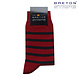 Breton Stripe Bordeaux Navy Gestreepte Sokken