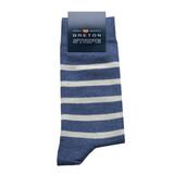 Breton Stripe Jeans Natural Gestreepte Sokken Breton Stripe Jeans Natural Gestreepte Sokken