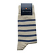 Breton Stripe Natural Jeans Gestreepte Sokken Breton Stripe Natural Jeans Gestreepte Sokken