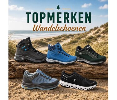 Topmerken wandelschoenen
