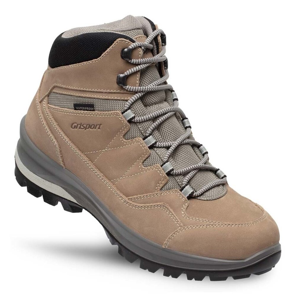 Grisport Bari Mid Beige Wandelschoenen Dames Grisport Bari Mid Beige Wandelschoenen Dames