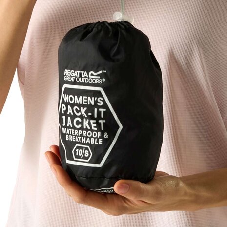 Regatta Pack It Black Regenjas Dames Regatta Pack It Black Regenjas Dames
