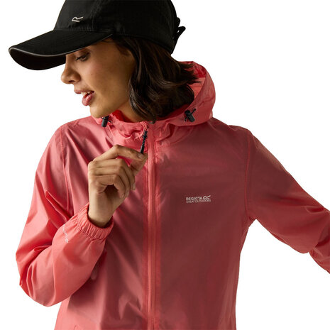 Regatta Pack It Peach Pink Regenjas Dames Regatta Pack It Peach Pink Regenjas Dames