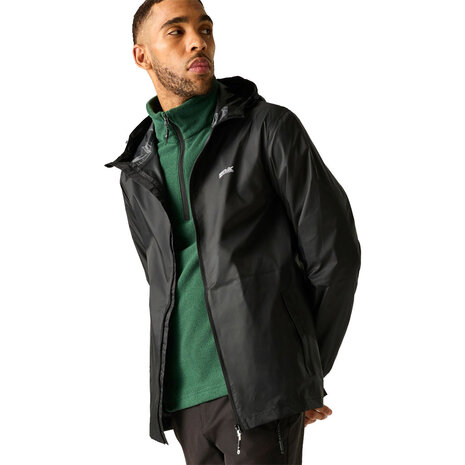 Regatta Pack It Black Regenjas Heren Regatta Pack It Black Regenjas Heren