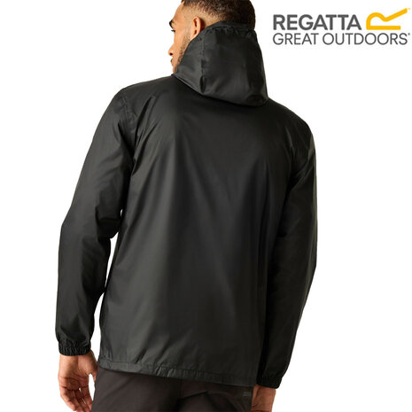 Regatta Pack It Black Regenjas Heren Regatta Pack It Black Regenjas Heren