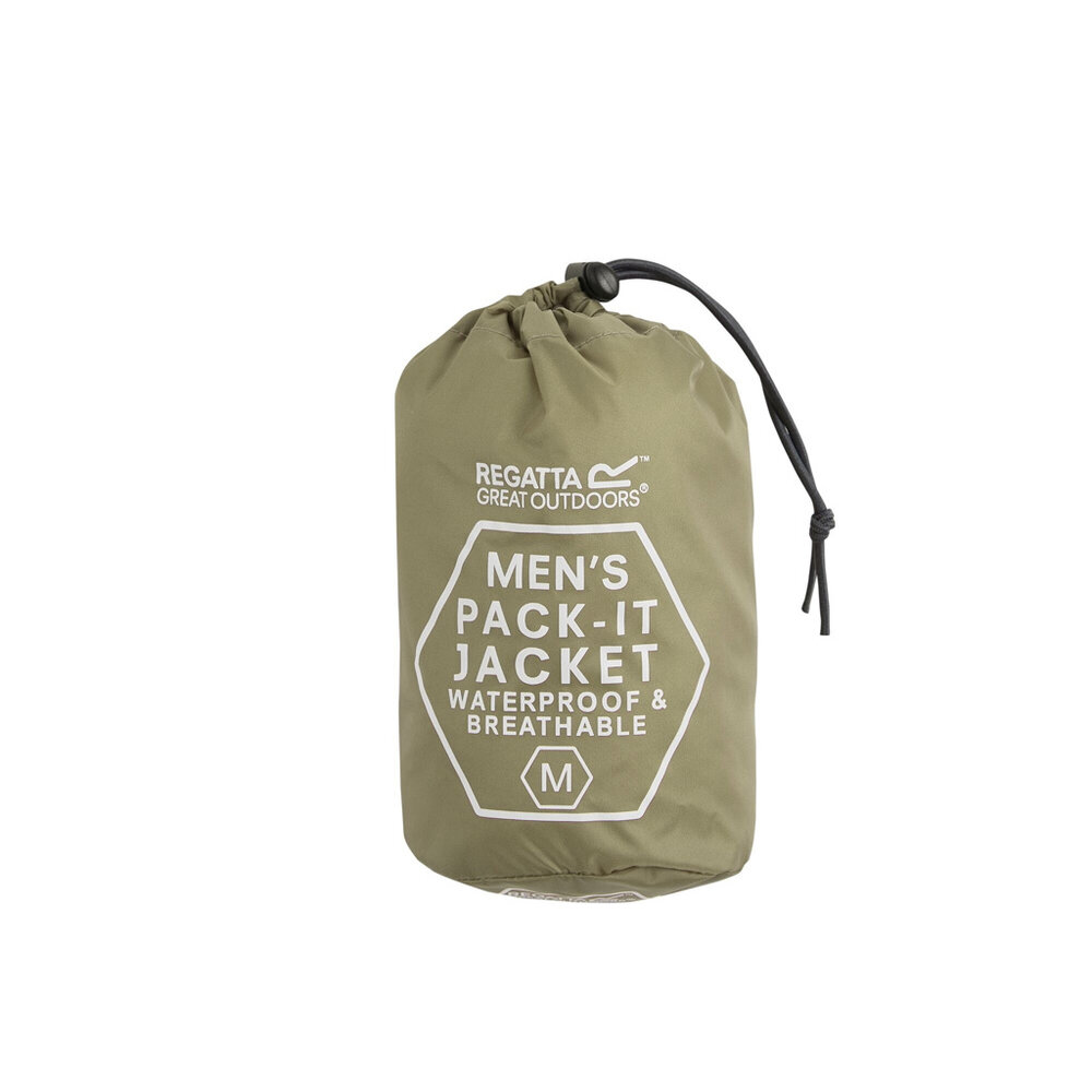 Regatta Pack It Light Sage Regenjas Heren Regatta Pack It Light Sage Regenjas Heren