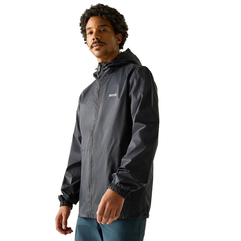 Regatta Pack It Seal Grey Regenjas Heren Regatta Pack It Seal Grey Regenjas Heren