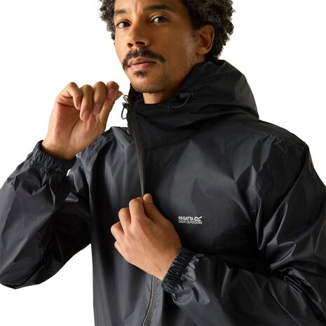 Regatta Pack It Seal Grey Regenjas Heren Regatta Pack It Seal Grey Regenjas Heren